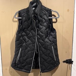 Black vest, light weight.